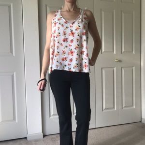 Flowered tank, Forever 21, size large